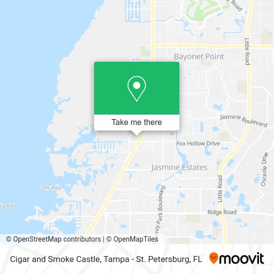 Cigar and Smoke Castle map