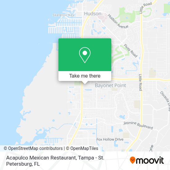 Mapa de Acapulco Mexican Restaurant