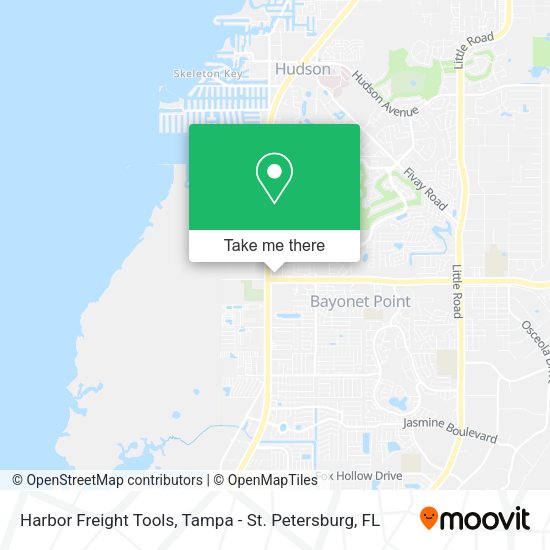 Mapa de Harbor Freight Tools