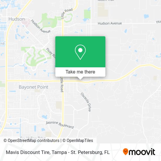 Mavis Discount Tire map