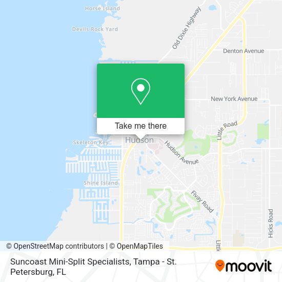 Mapa de Suncoast Mini-Split Specialists