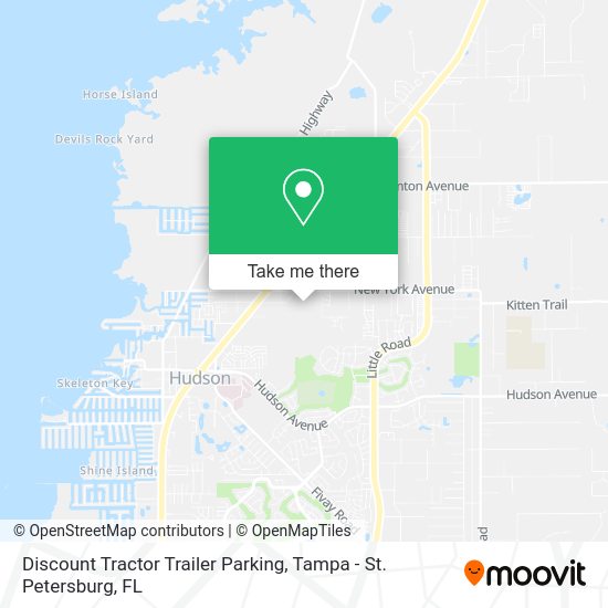 Discount Tractor Trailer Parking map