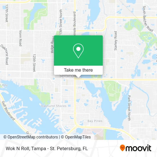Wok N Roll map