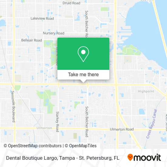 Mapa de Dental Boutique Largo