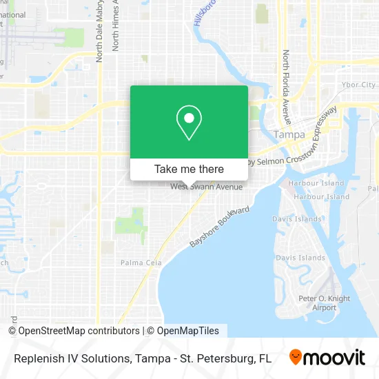 Replenish IV Solutions map