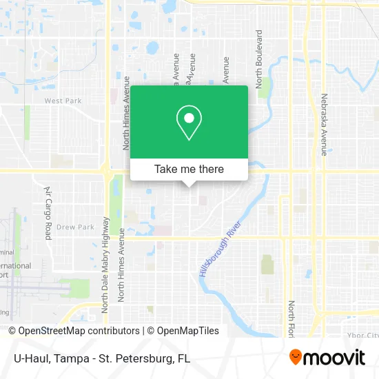 U-Haul map