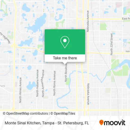 Monte Sinai Kitchen map