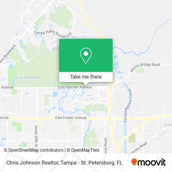 Chris Johnson Realtor map
