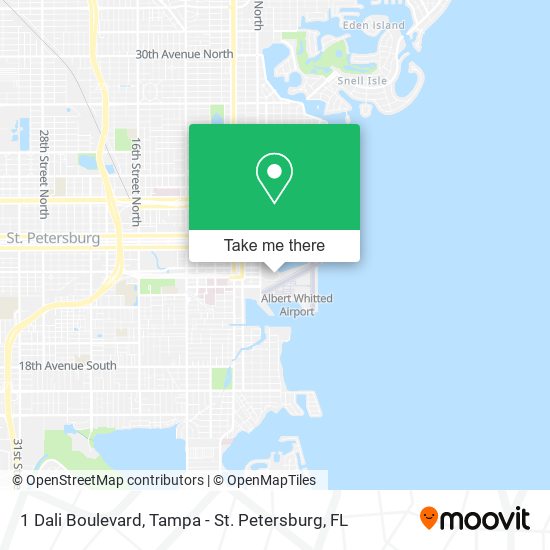 Mapa de 1 Dali Boulevard