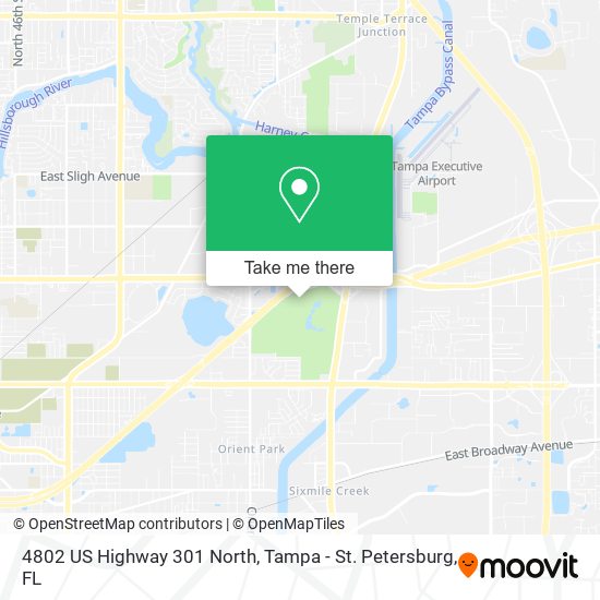 4802 US Highway 301 North map