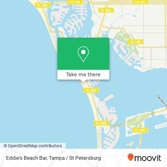 Mapa de Eddie's Beach Bar