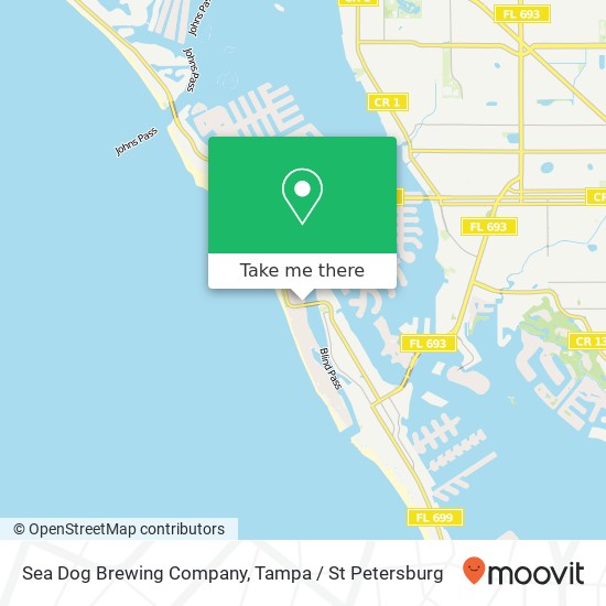 Sea Dog Brewing Company map