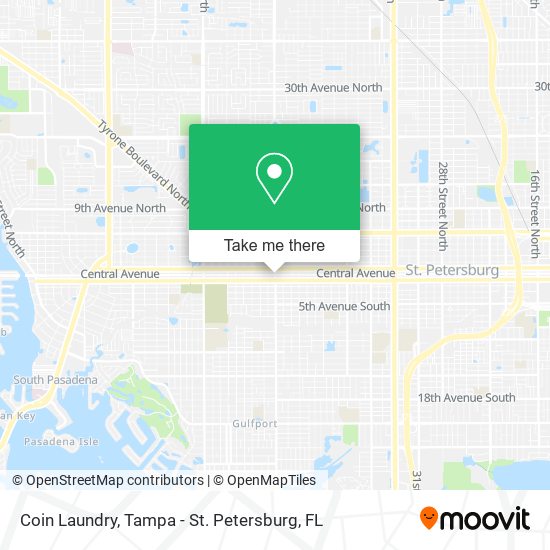 Coin Laundry map