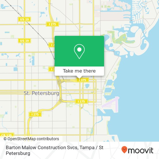 Mapa de Barton Malow Construction Svcs