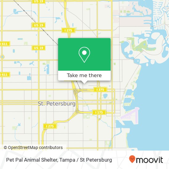 Pet Pal Animal Shelter map