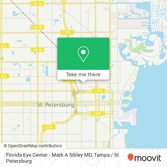 Florida Eye Center - Mark A Sibley MD map