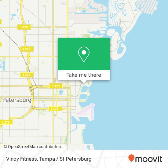 Vinoy Fitness map