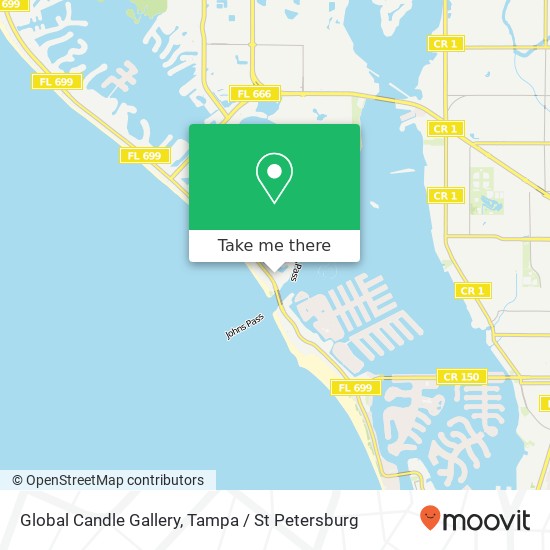 Global Candle Gallery map