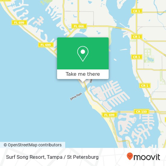 Surf Song Resort map