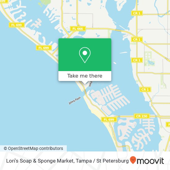 Lori's Soap & Sponge Market map