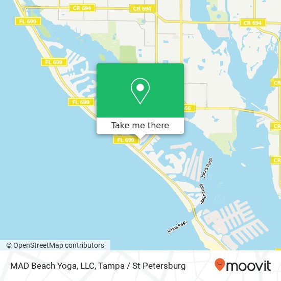 MAD Beach Yoga, LLC map