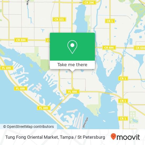 Mapa de Tung Fong Oriental Market