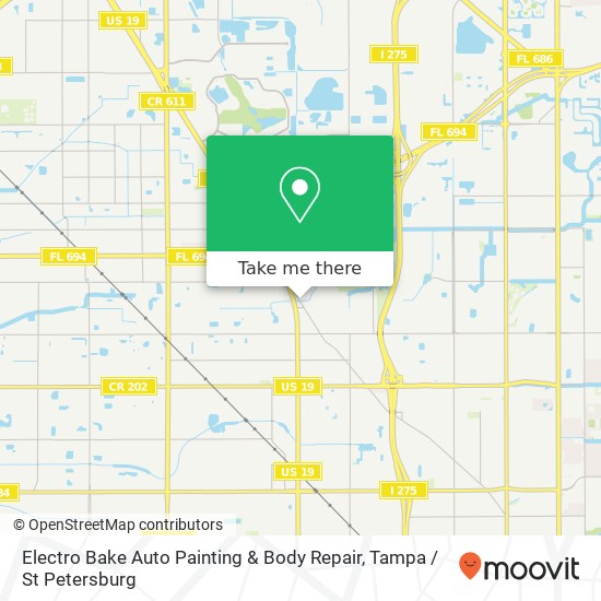 Electro Bake Auto Painting & Body Repair map