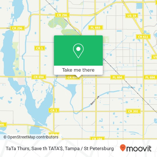 Mapa de TaTa Thurs, Save th TATA'$