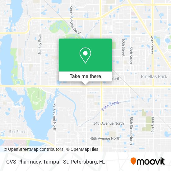 CVS Pharmacy map