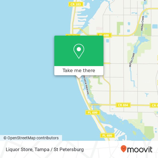 Liquor Store map