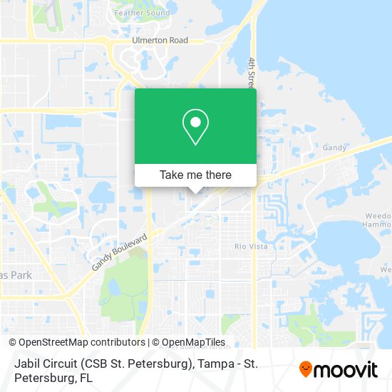 Mapa de Jabil Circuit (CSB St. Petersburg)