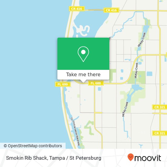 Smokin Rib Shack map