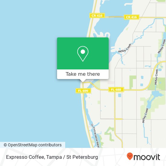 Expresso Coffee map