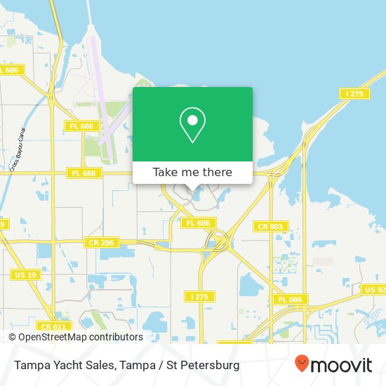 Mapa de Tampa Yacht Sales