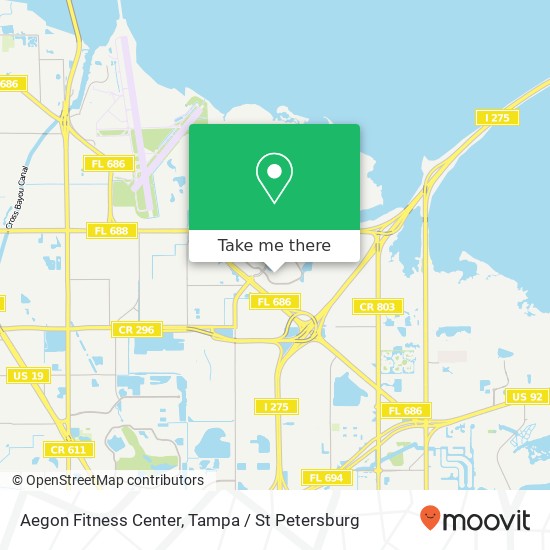 Mapa de Aegon Fitness Center