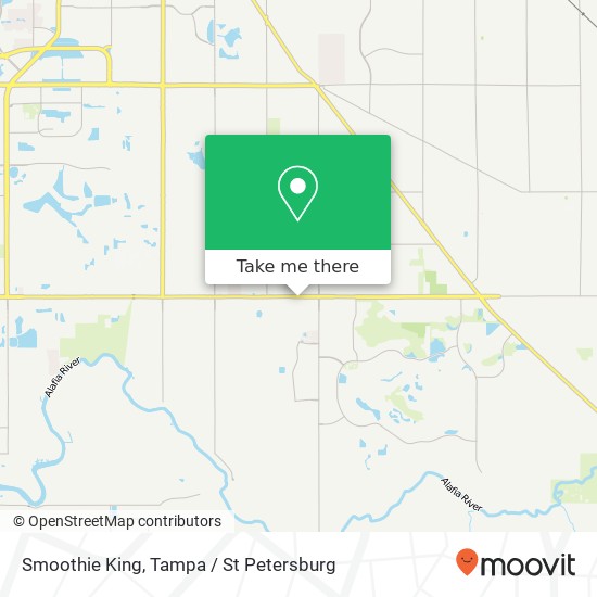 Smoothie King map