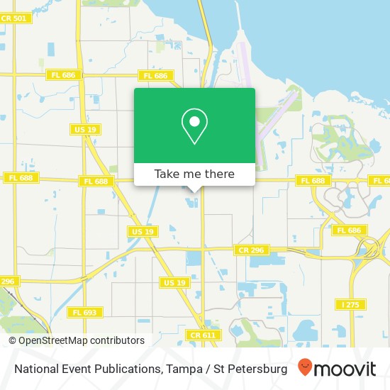 National Event Publications map