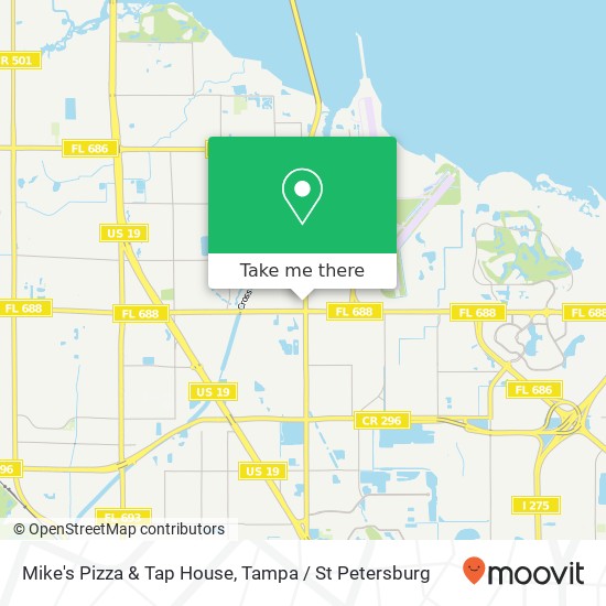 Mapa de Mike's Pizza & Tap House