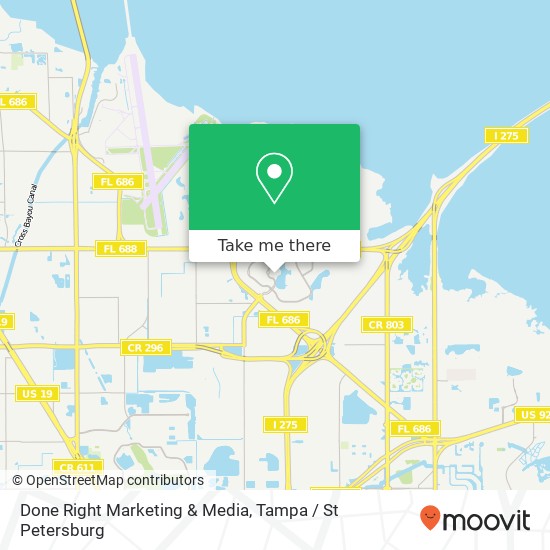 Mapa de Done Right Marketing & Media