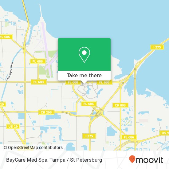 BayCare Med Spa map