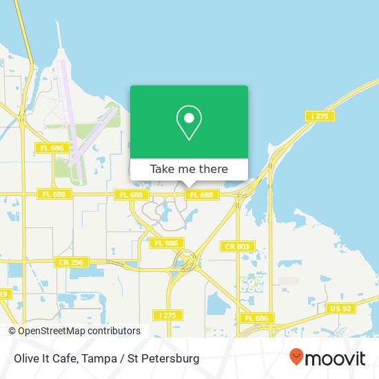Mapa de Olive It Cafe