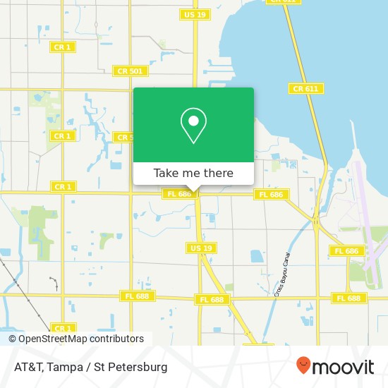 AT&T map