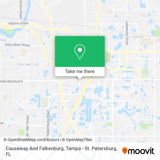 Mapa de Causeway And Falkenburg