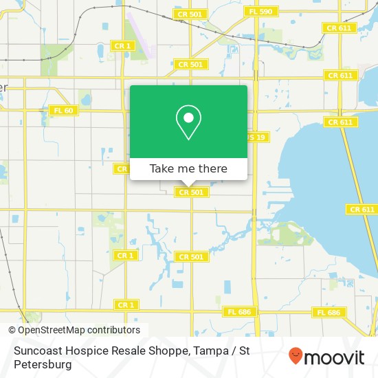 Mapa de Suncoast Hospice Resale Shoppe