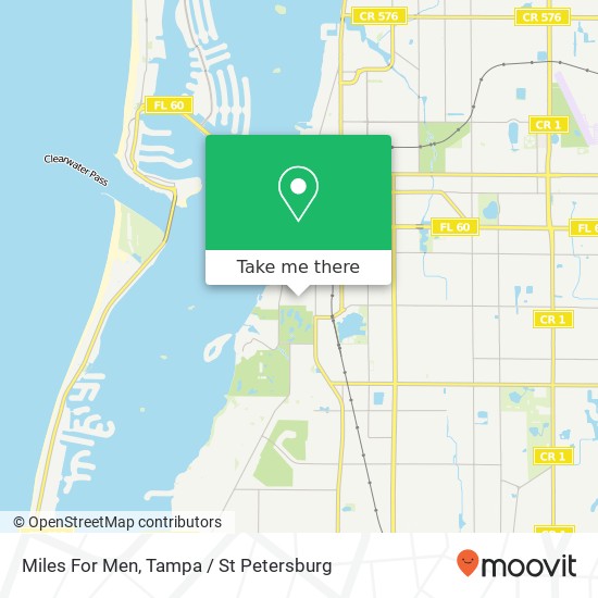 Miles For Men map