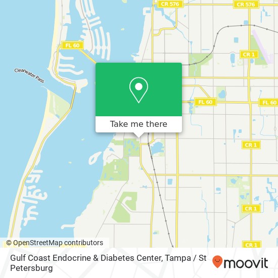 Mapa de Gulf Coast Endocrine & Diabetes Center
