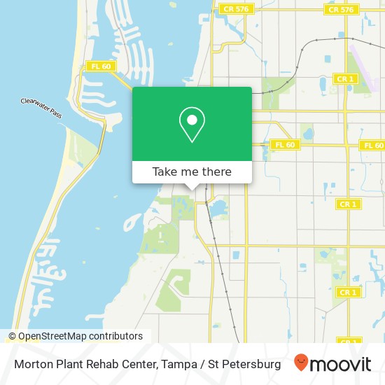 Morton Plant Rehab Center map