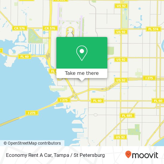 Economy Rent A Car map