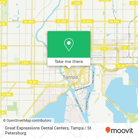 Mapa de Great Expressions Dental Centers