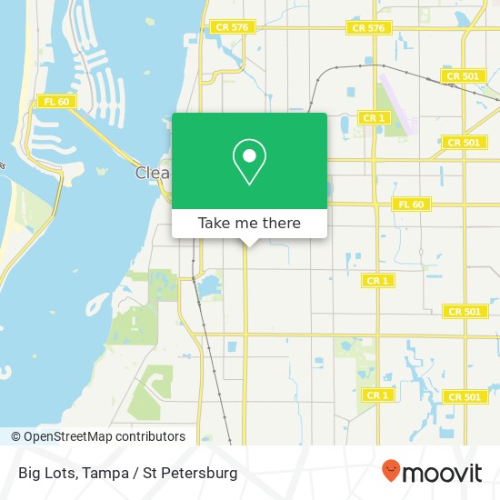 Big Lots map